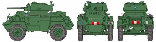Tamiya 1/48 British 7ton Armored Car Mk.IV