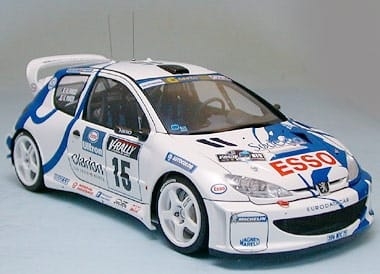 Tamiya 1/24 Peugeot 206 WRC
