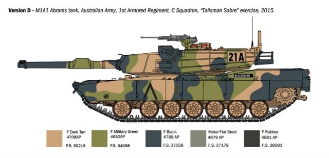 Italeri 1/35 M1A1 Abrams