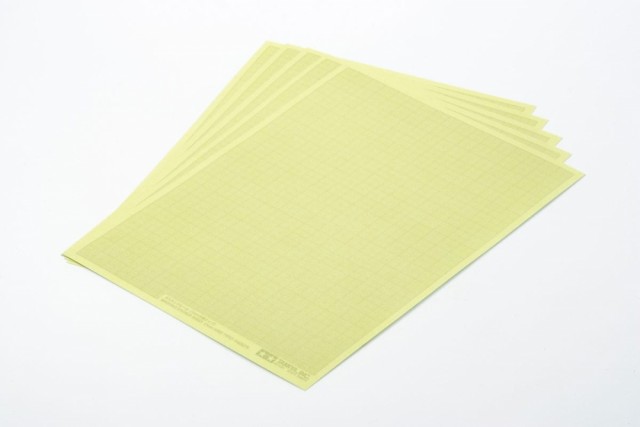 Tamiya Masking Sticker Sheet with 1mm Grid (5stk.)