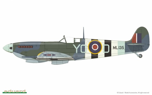 Eduard 1/48 Spitfire Mk.IXc Late Profipack Edition