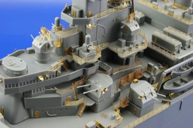 Eduard 1/350 Detaljesett New Jersey (for Tamiya kit)