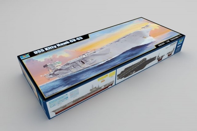Trumpeter 1/350 USS Kitty Hawk CV-63