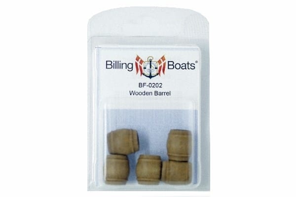Billing Boats Tønne i Tre 15x17mm (5stk.)