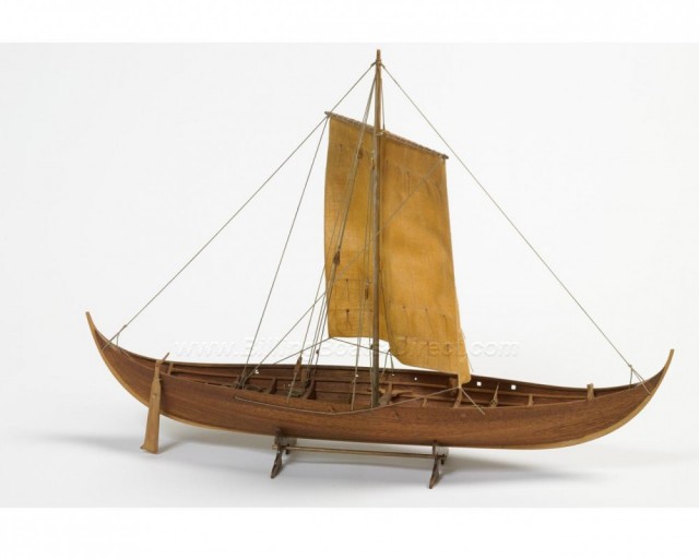 Billing Boats trebyggesett 1/25 Roar Ege Longboat 703