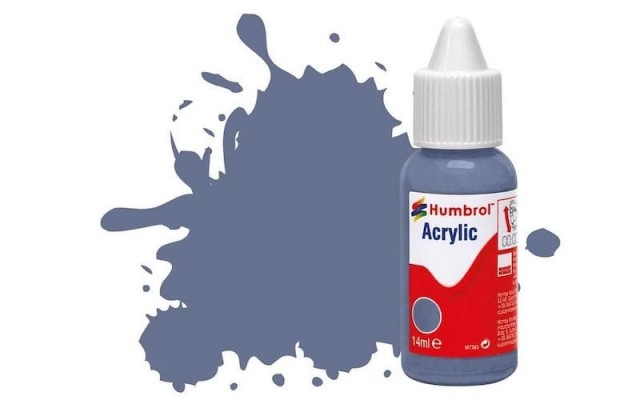 Humbrol Akryl No 96 RAF Blue - Matt 14ml Dropper Bottle