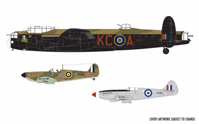 Airfix Gavesett 1/72 Battle of Britain Memorial Flight