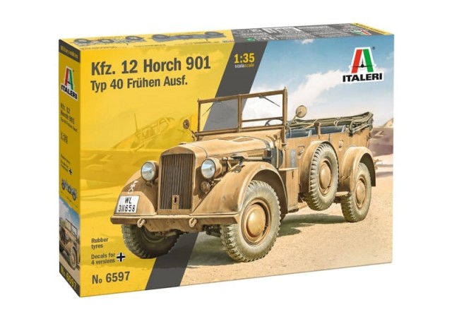 Italeri 1/35 Kfz. 12 Horch 901 Typ Frühen Ausf.
