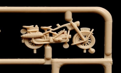 Italeri 1/72 German Motorcycles WWII