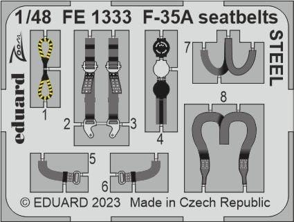 Eduard 1/48 Big Ed F-35A (for Tamiya kit)