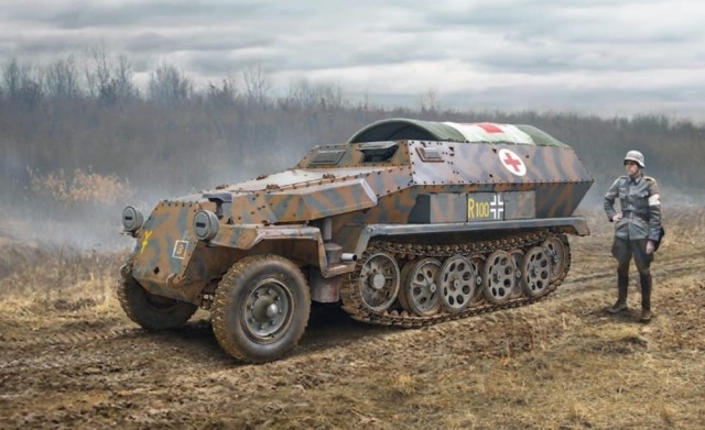 Italeri 1/72 sd. Kfz. 251/8 Ambulance
