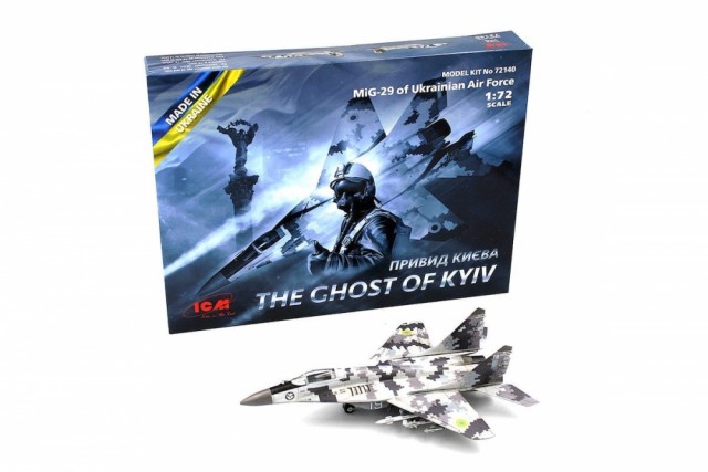 ICM 1/72 The Ghost of Kyiv (MiG-29 of Ukrainian Air Force)