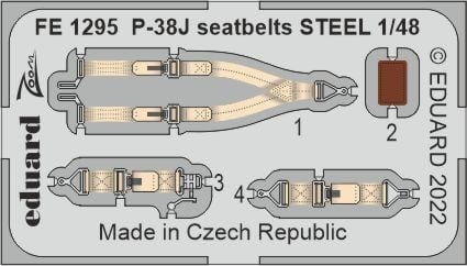 Eduard 1/48 Big Ed P-38J (for Tamiya kit)