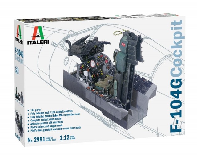 Italeri 1/12 F-104G Cockpit
