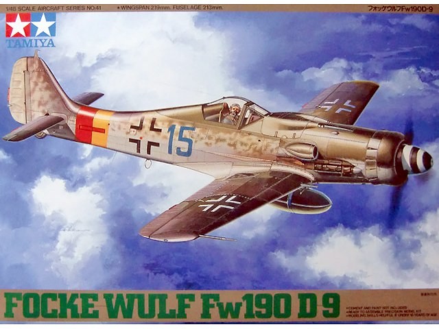 Tamiya 1/72 FOCKE-WULF FW190 D-9