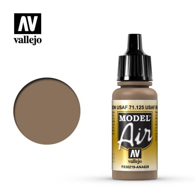 Vallejo Model Air USAF Brown 17ml (71.125)