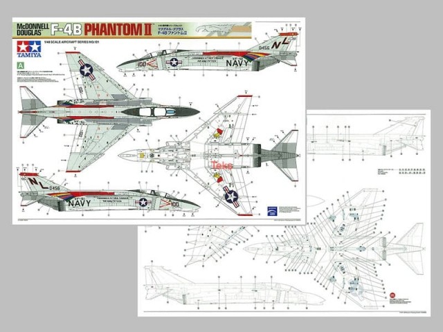 Tamiya 1/48 McDonnell Douglas F-4B Phantom II