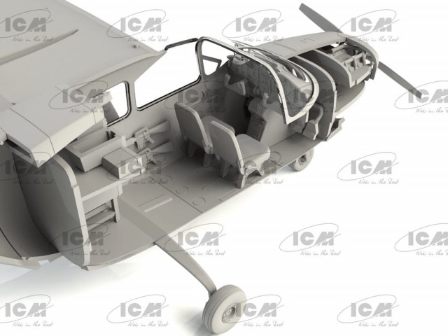 ICM 1/48 USAF Observation Aircraft O-2A (Late Production) Vietnam War