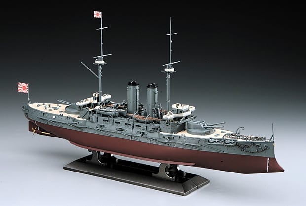 Hasegawa 1/350 IJN Battleship Mikasa - The Battle of the Japan Sea