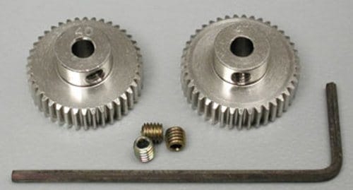 53407 Tamiya 0.4 Pinion Gear (38T, 39T)