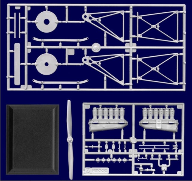 Roden 1/32 WW1 Mercedes D.III Engine