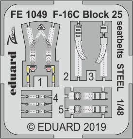 Eduard 1/48 Big Ed F-16C Block 25 (for Tamiya kit)