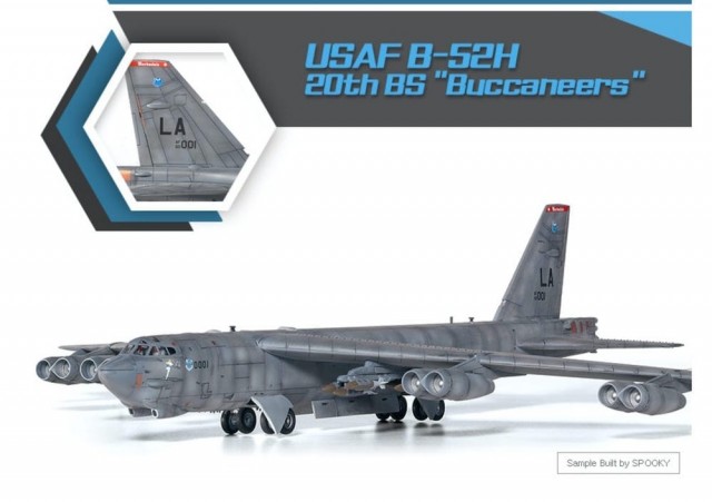 Academy 1/144 USAF B-52H 20th BS Buccaneers