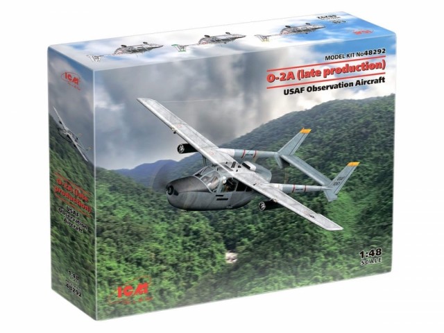 ICM 1/48 USAF Observation Aircraft O-2A (Late Production) Vietnam War