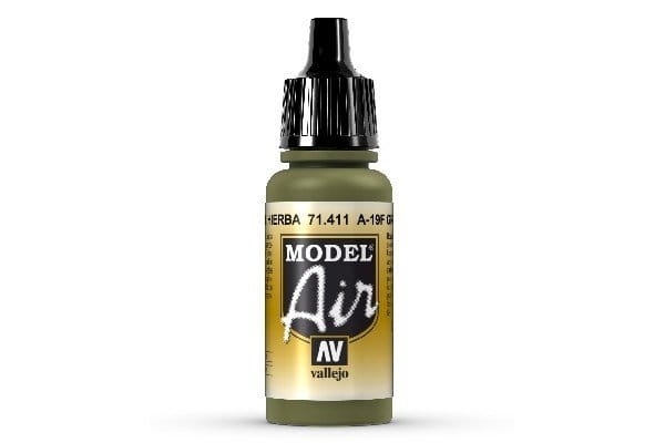 Vallejo Model Air A-19F Grass Green 17ml (71.411)