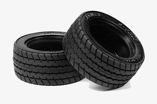 53254 Tamiya M-Chassis 60D Super Grip Radial Tires (2 stk.)