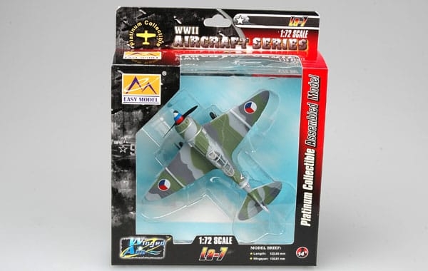 Easy Model 1/72 La-7 White 64 Czech Air Force