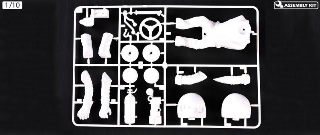 54496 Tamiya WR-02 Driver Figure (Full Body)
