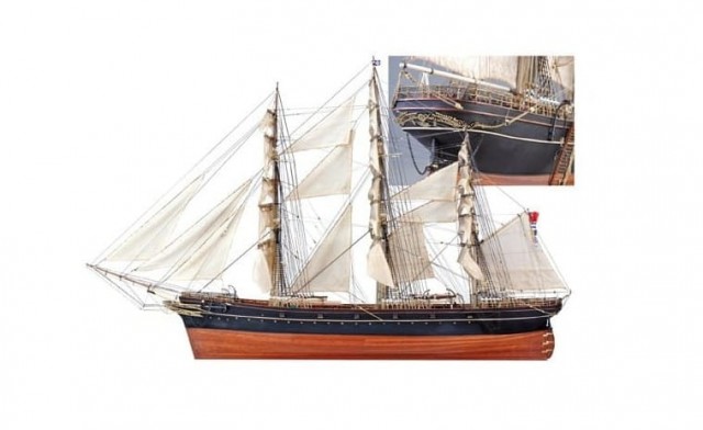 Artesania 1/84 Cutty Sark Tea Clipper 1869
