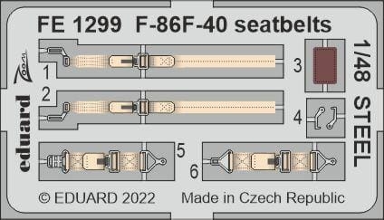 Eduard 1/48 Big Ed F-86F-40 (for Airfix kit)