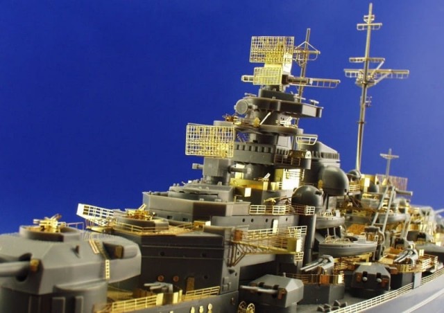 Eduard 1/350 Detaljesett Tirpitz (for Tamiya kit)