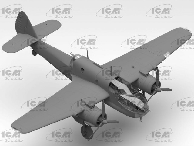 ICM 1/48 Bristol Beaufort Mk.I WWII British Torpedo-Bomber