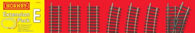Hornby H0 1/87 Track Extension Pack E R8225