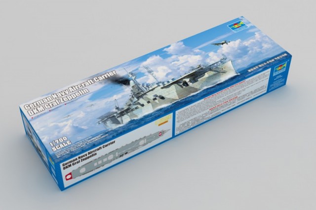 Trumpeter 1/700 German Navy Aircraft Carrier DKM Graf Zeppelin