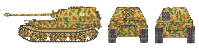 Tamiya 1/48 German Heavy Tank Destroyer Elefant