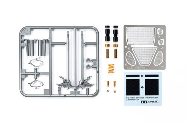 Tamiya 1/12 Detail-Up Suzuki GSX-RR ´20 Front Fork Set