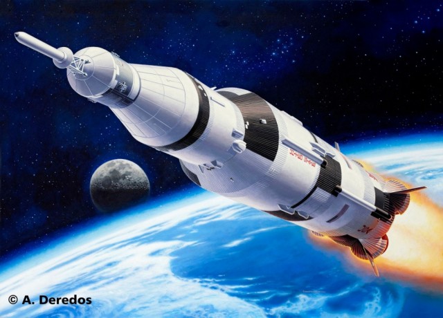 Revell 1/144 Apollo 11 Saturn V Rocket