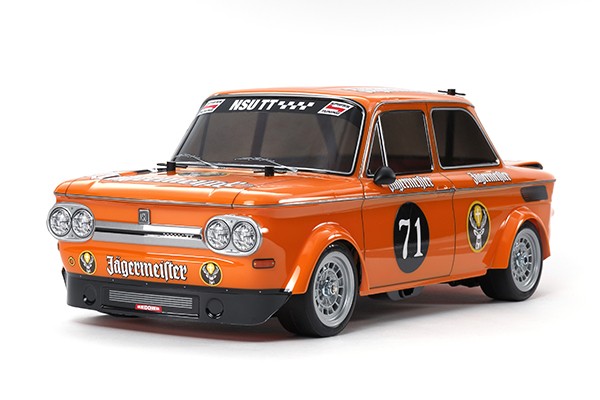 Tamiya RC byggesett 1/10 NSU TT Jägermeister (M-05)