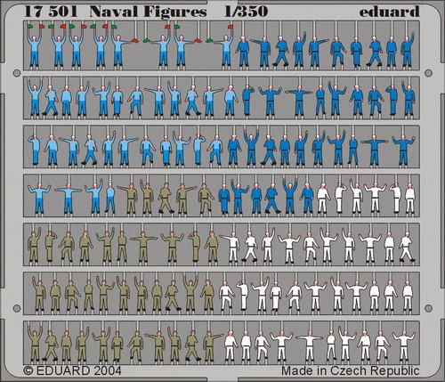 Eduard 1/350 Naval Figures