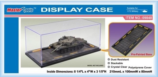 Master Tools Display Case 21x10x8cm