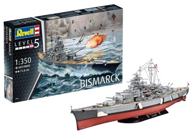 Revell 1/350 Battleship Bismarck
