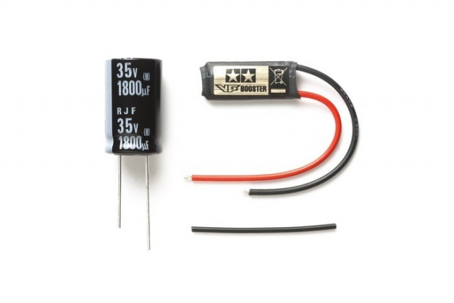 Tamiya VG Booster For Brushed Motor And VG Capacitor For ESC