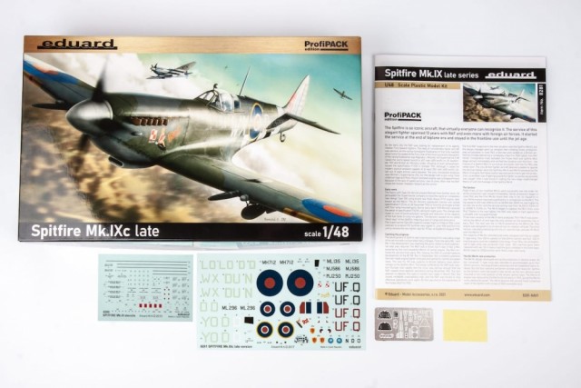 Eduard 1/48 Spitfire Mk.IXc Late Profipack Edition