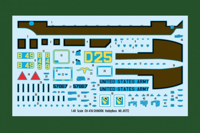 HobbyBoss 1/48 CH-47A Chinook