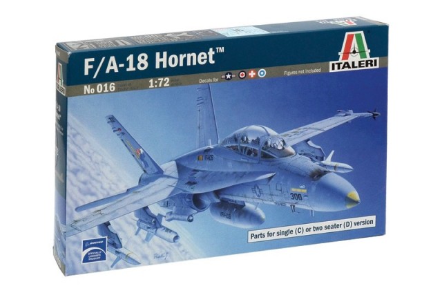 Italeri byggesett 1/72 F/A-18 Hornet No 016