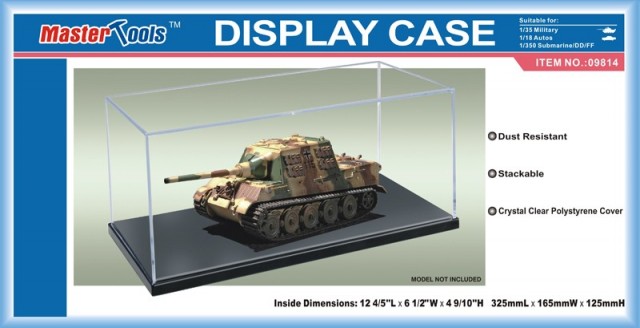 Master Tools Display Case 32,5x16,5x12,5cm